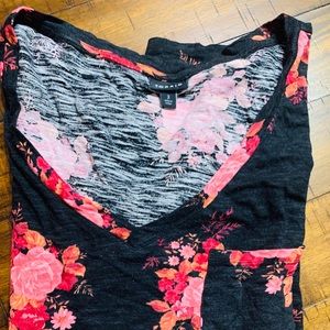 TORRID Floral Shortsleeve T-Shirt